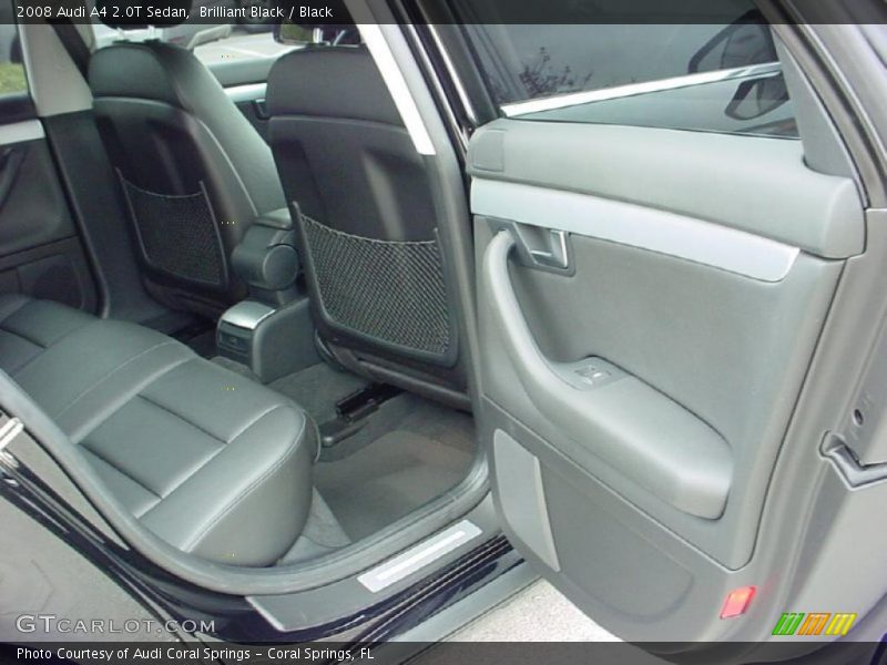 Brilliant Black / Black 2008 Audi A4 2.0T Sedan