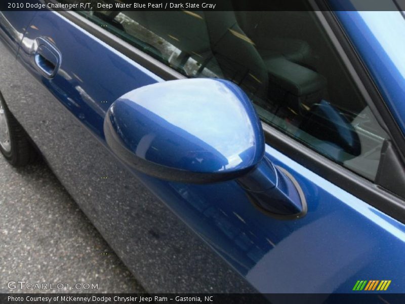 Deep Water Blue Pearl / Dark Slate Gray 2010 Dodge Challenger R/T