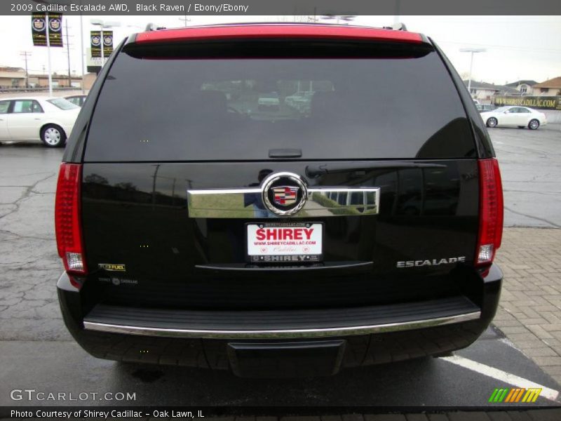 Black Raven / Ebony/Ebony 2009 Cadillac Escalade AWD