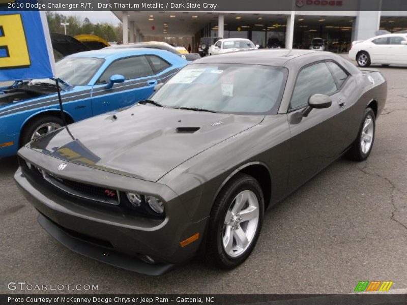 Dark Titanium Metallic / Dark Slate Gray 2010 Dodge Challenger R/T