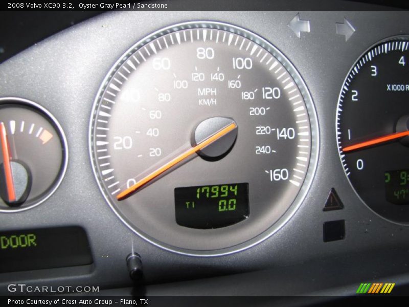 Oyster Gray Pearl / Sandstone 2008 Volvo XC90 3.2