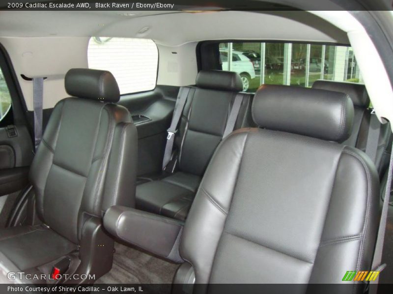 Black Raven / Ebony/Ebony 2009 Cadillac Escalade AWD