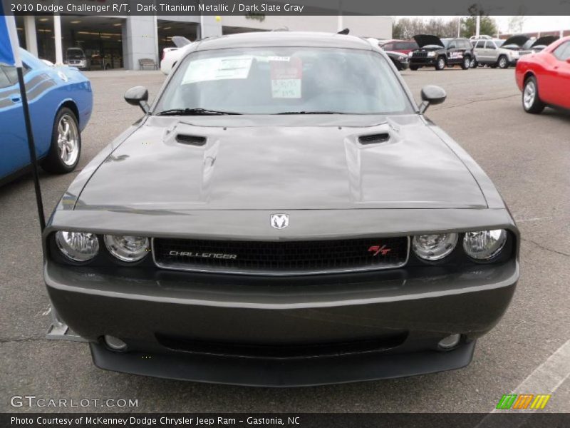 Dark Titanium Metallic / Dark Slate Gray 2010 Dodge Challenger R/T