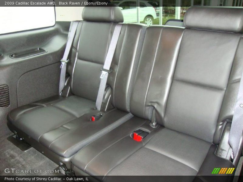 Black Raven / Ebony/Ebony 2009 Cadillac Escalade AWD