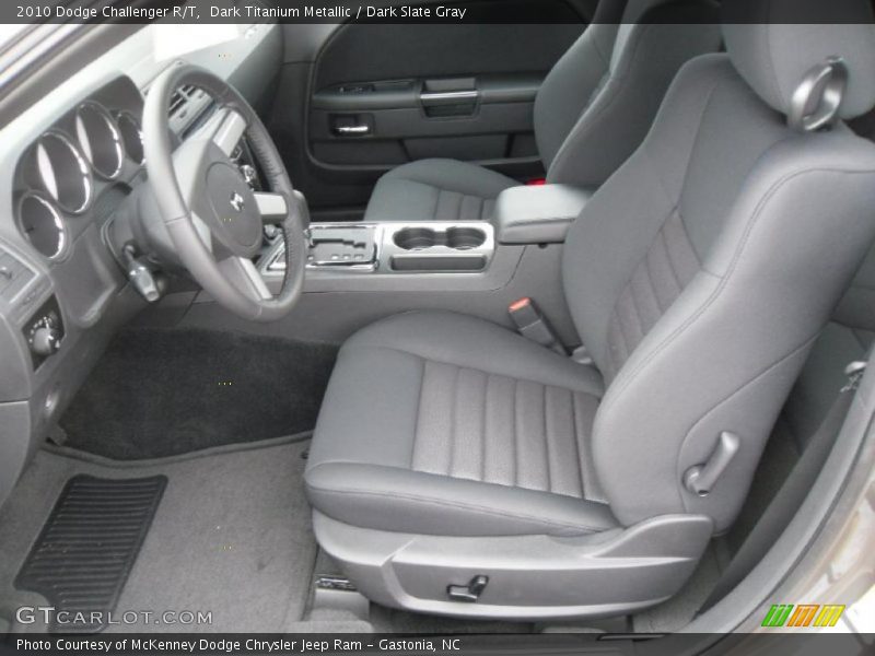Dark Titanium Metallic / Dark Slate Gray 2010 Dodge Challenger R/T