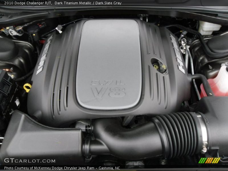 Dark Titanium Metallic / Dark Slate Gray 2010 Dodge Challenger R/T
