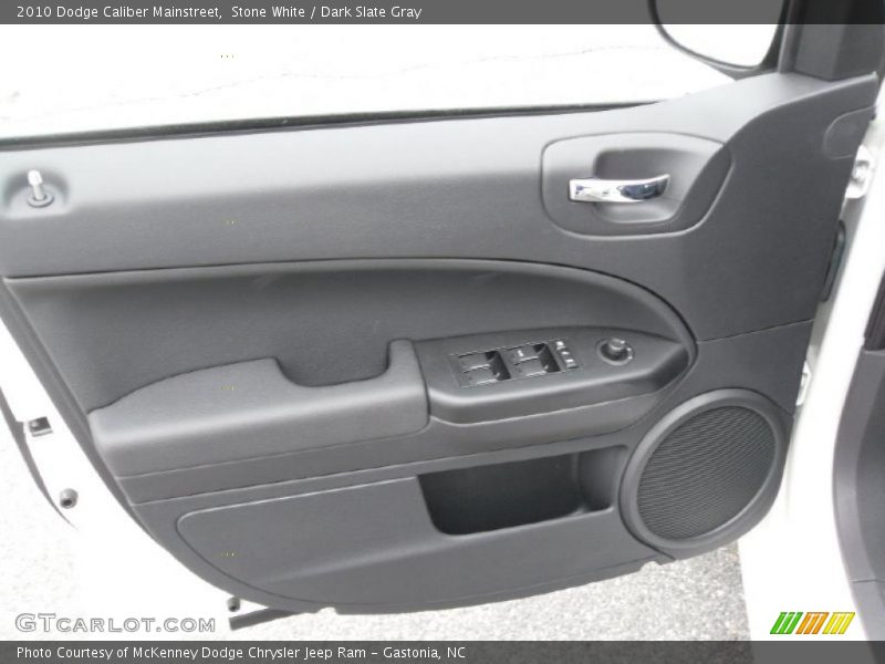 Stone White / Dark Slate Gray 2010 Dodge Caliber Mainstreet
