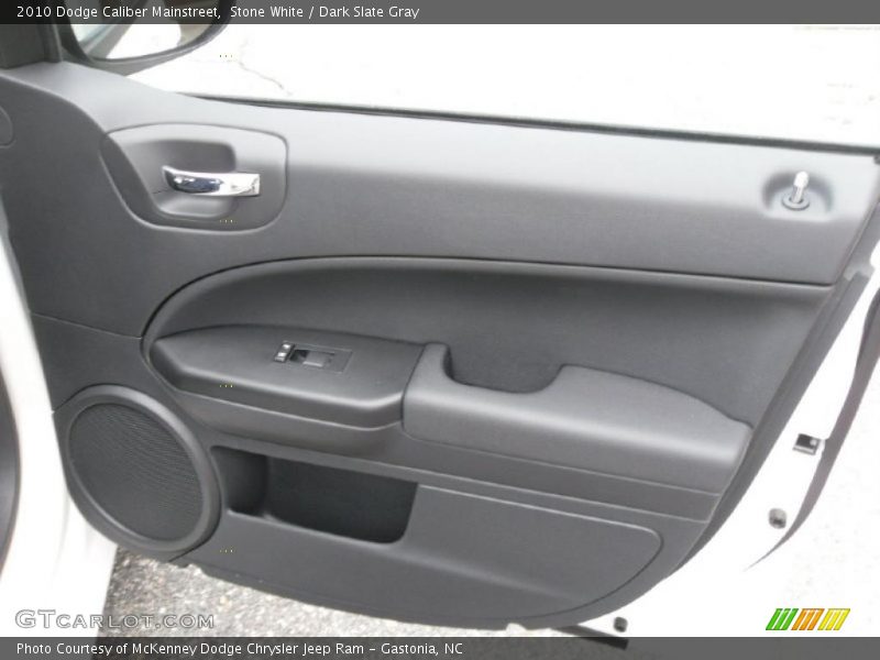 Stone White / Dark Slate Gray 2010 Dodge Caliber Mainstreet