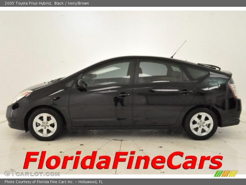 Black / Ivory/Brown 2005 Toyota Prius Hybrid
