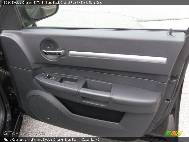 Brilliant Black Crystal Pearl / Dark Slate Gray 2010 Dodge Charger SXT