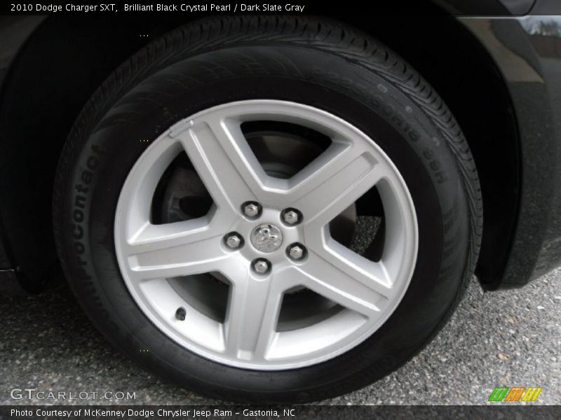 Brilliant Black Crystal Pearl / Dark Slate Gray 2010 Dodge Charger SXT