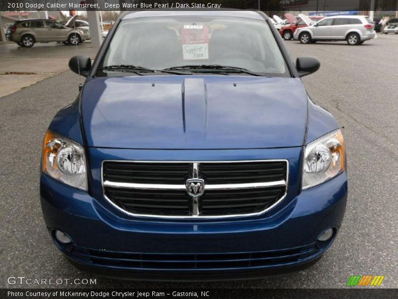 Deep Water Blue Pearl / Dark Slate Gray 2010 Dodge Caliber Mainstreet