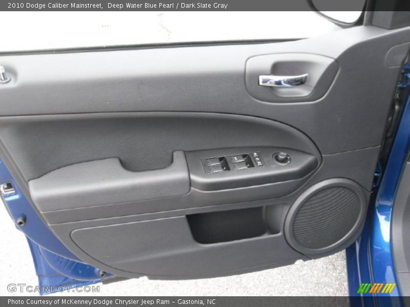 Deep Water Blue Pearl / Dark Slate Gray 2010 Dodge Caliber Mainstreet