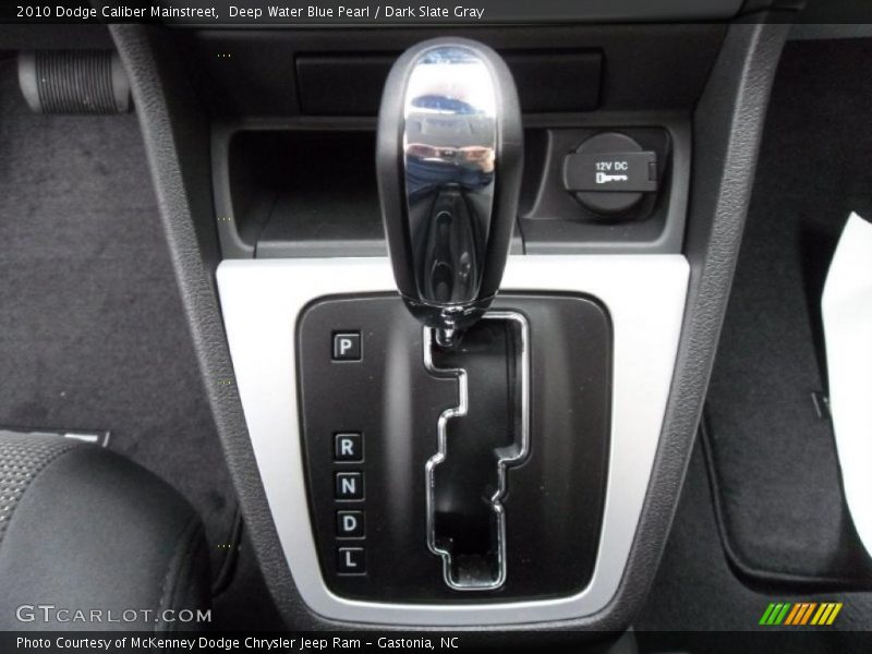 Deep Water Blue Pearl / Dark Slate Gray 2010 Dodge Caliber Mainstreet
