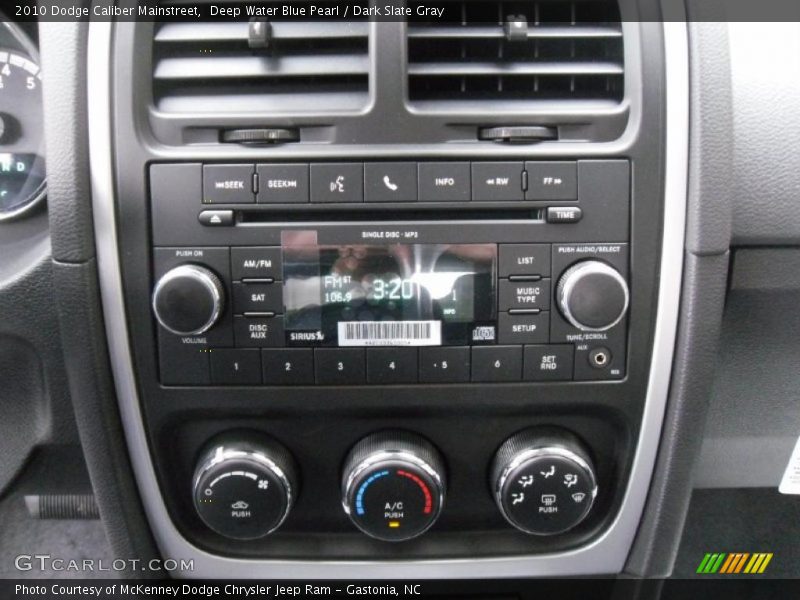 Deep Water Blue Pearl / Dark Slate Gray 2010 Dodge Caliber Mainstreet