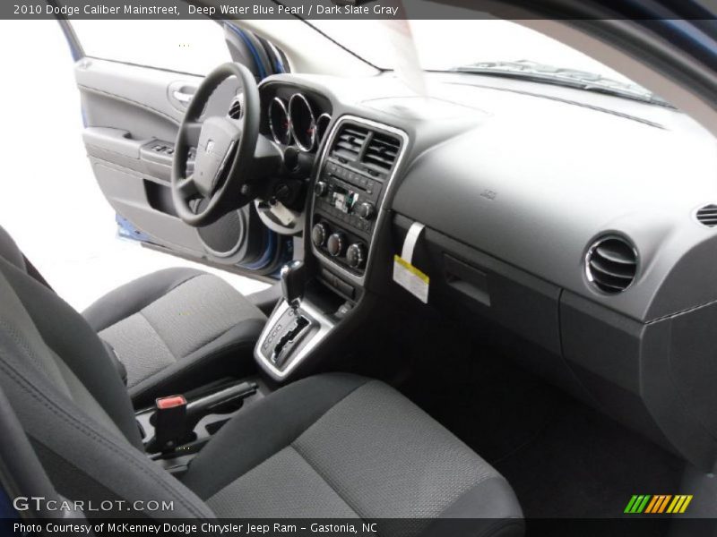 Deep Water Blue Pearl / Dark Slate Gray 2010 Dodge Caliber Mainstreet