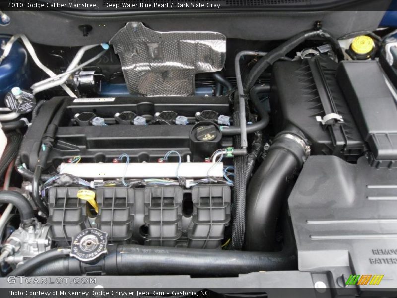 Deep Water Blue Pearl / Dark Slate Gray 2010 Dodge Caliber Mainstreet