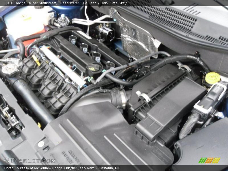 Deep Water Blue Pearl / Dark Slate Gray 2010 Dodge Caliber Mainstreet