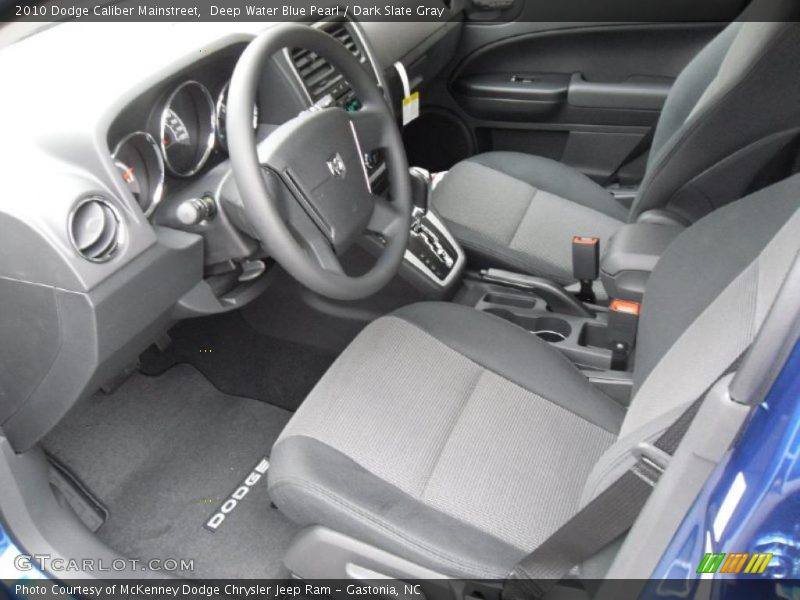 Deep Water Blue Pearl / Dark Slate Gray 2010 Dodge Caliber Mainstreet