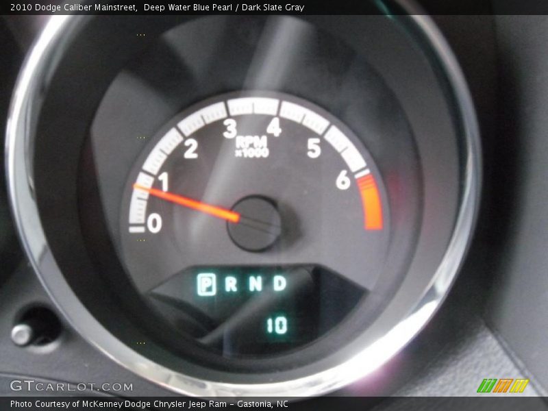 Deep Water Blue Pearl / Dark Slate Gray 2010 Dodge Caliber Mainstreet