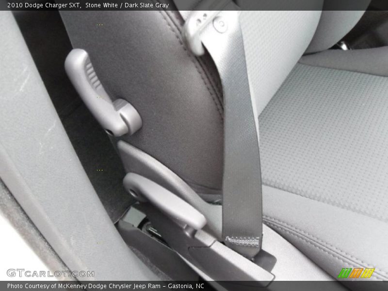 Stone White / Dark Slate Gray 2010 Dodge Charger SXT