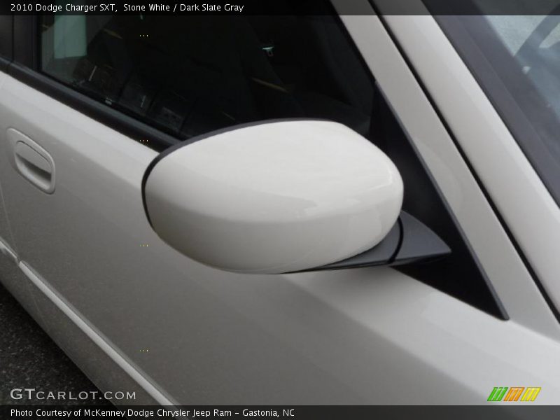Stone White / Dark Slate Gray 2010 Dodge Charger SXT