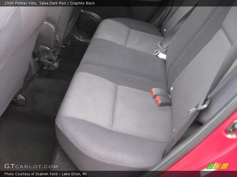 Salsa Dark Red / Graphite Black 2006 Pontiac Vibe