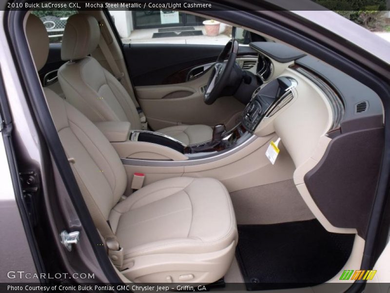 Mocha Steel Metallic / Cocoa/Light Cashmere 2010 Buick LaCrosse CXL