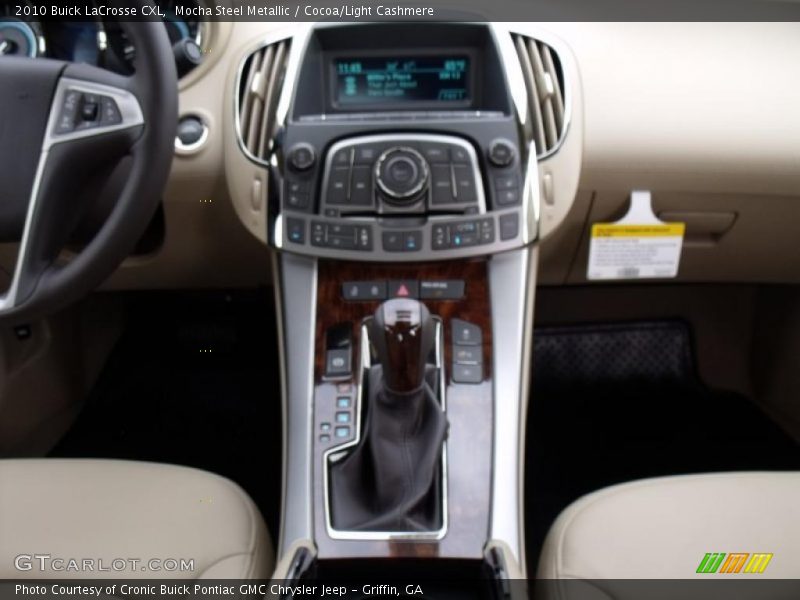 Mocha Steel Metallic / Cocoa/Light Cashmere 2010 Buick LaCrosse CXL