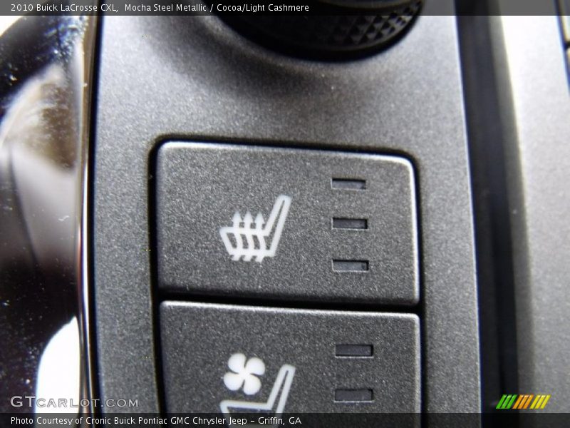 Mocha Steel Metallic / Cocoa/Light Cashmere 2010 Buick LaCrosse CXL