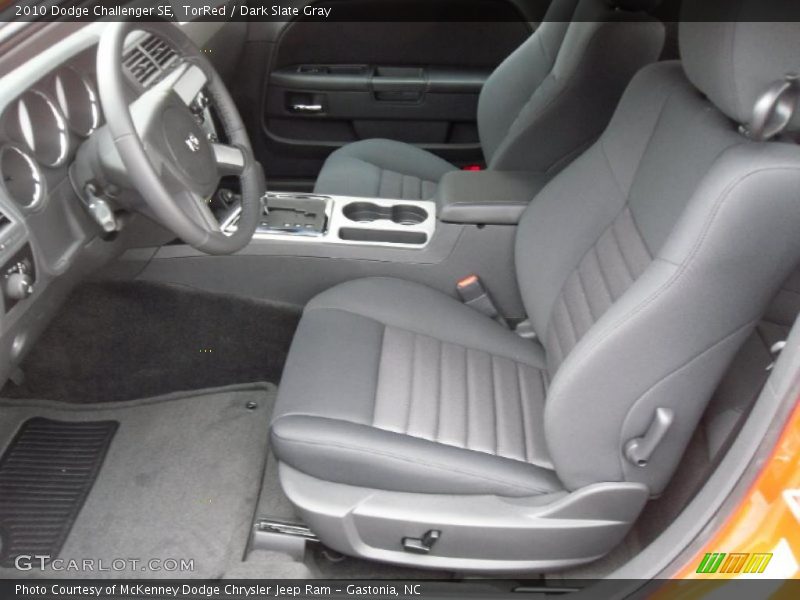TorRed / Dark Slate Gray 2010 Dodge Challenger SE