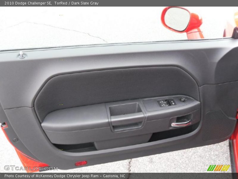 TorRed / Dark Slate Gray 2010 Dodge Challenger SE