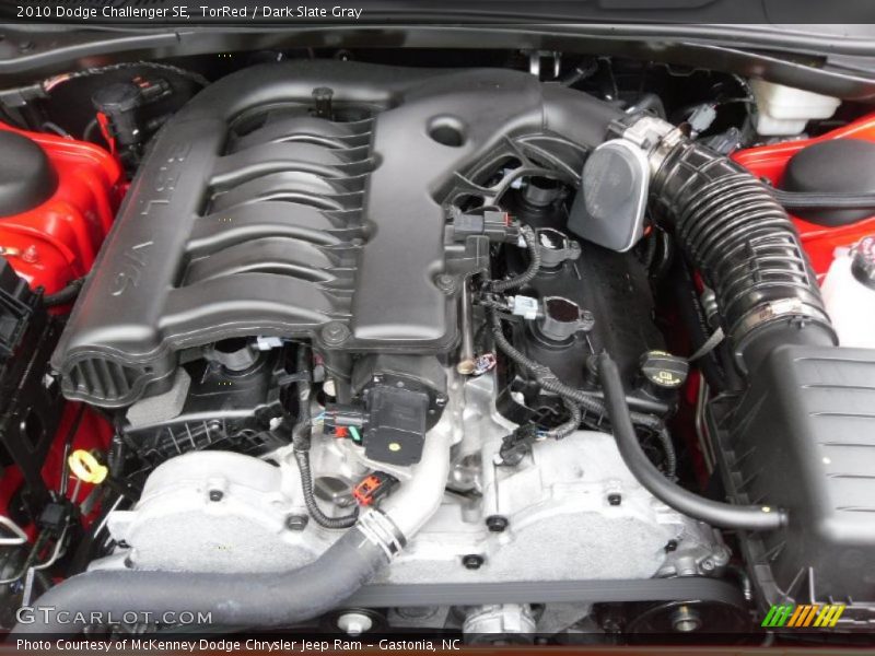 TorRed / Dark Slate Gray 2010 Dodge Challenger SE