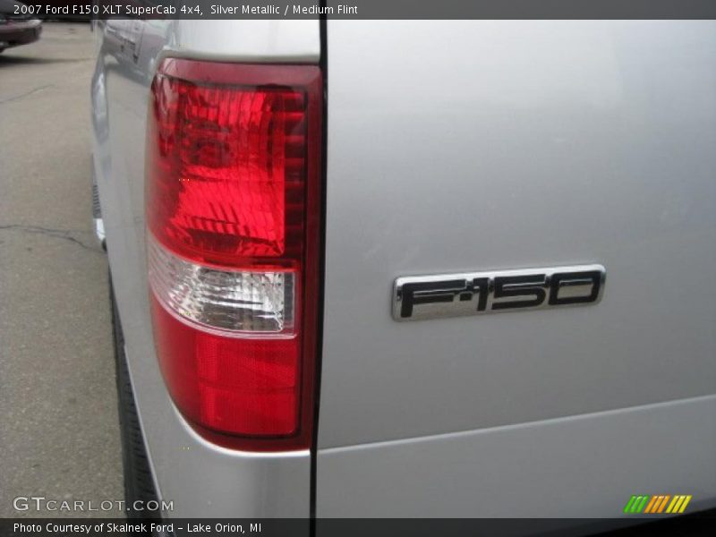 Silver Metallic / Medium Flint 2007 Ford F150 XLT SuperCab 4x4