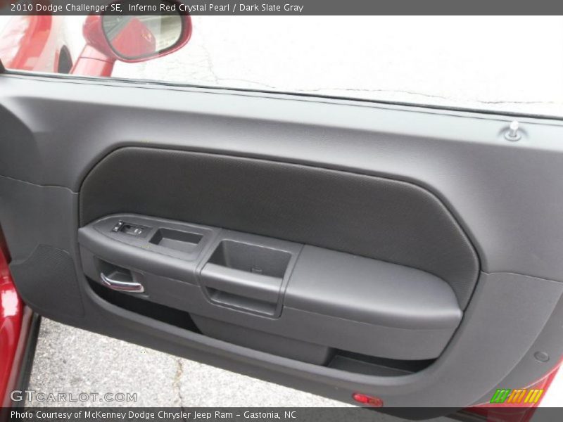 Inferno Red Crystal Pearl / Dark Slate Gray 2010 Dodge Challenger SE