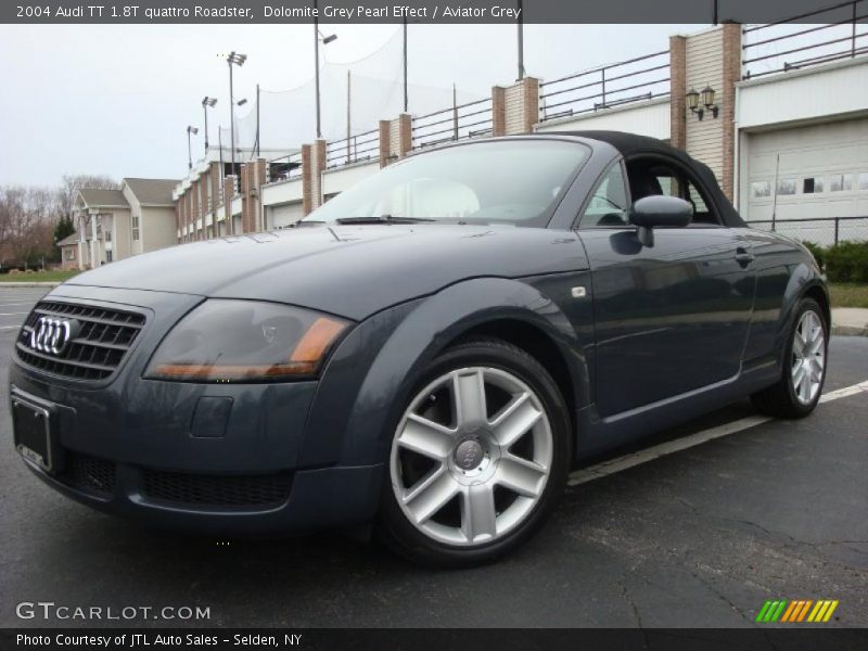 Dolomite Grey Pearl Effect / Aviator Grey 2004 Audi TT 1.8T quattro Roadster