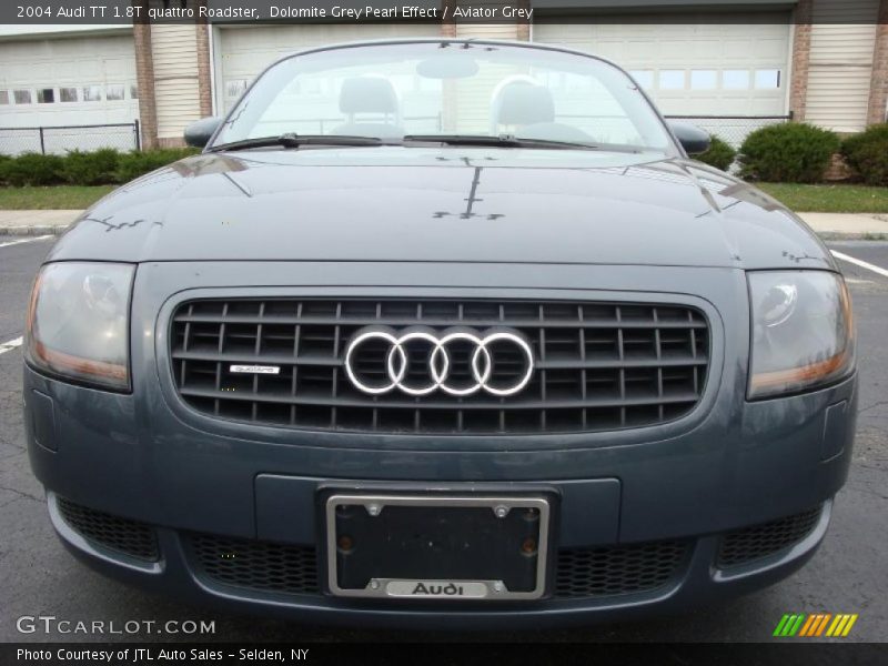Dolomite Grey Pearl Effect / Aviator Grey 2004 Audi TT 1.8T quattro Roadster