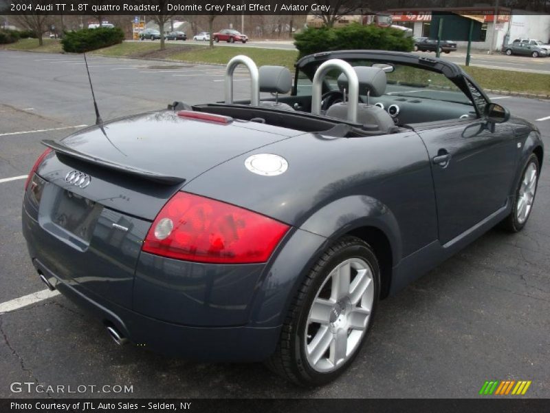 Dolomite Grey Pearl Effect / Aviator Grey 2004 Audi TT 1.8T quattro Roadster
