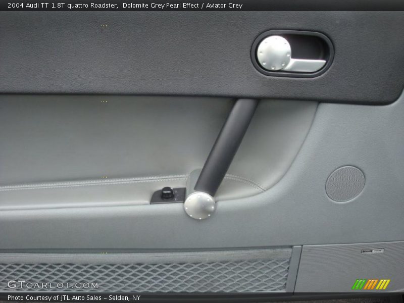 Dolomite Grey Pearl Effect / Aviator Grey 2004 Audi TT 1.8T quattro Roadster