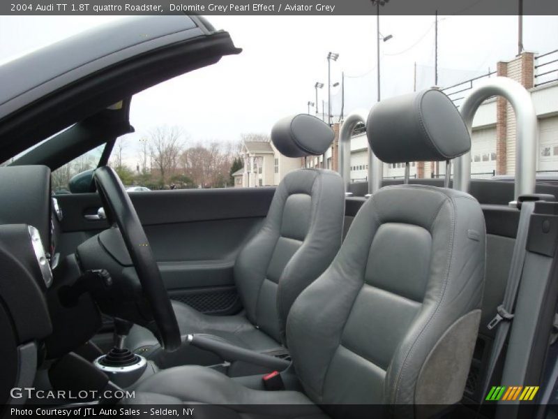 Dolomite Grey Pearl Effect / Aviator Grey 2004 Audi TT 1.8T quattro Roadster