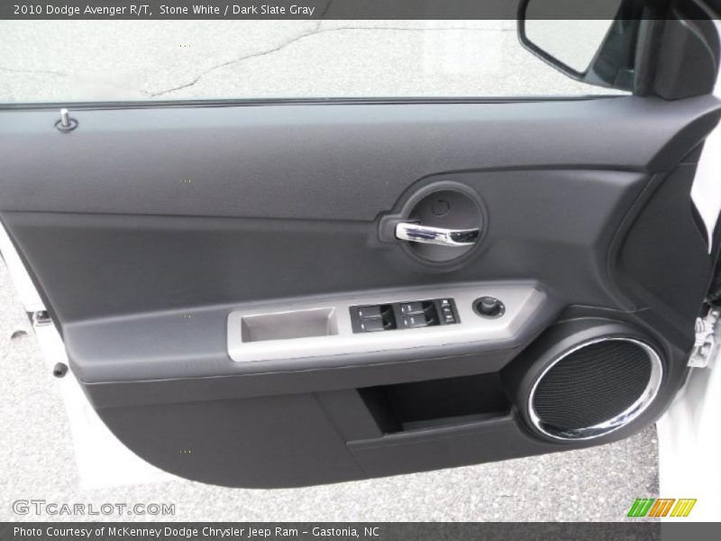 Stone White / Dark Slate Gray 2010 Dodge Avenger R/T