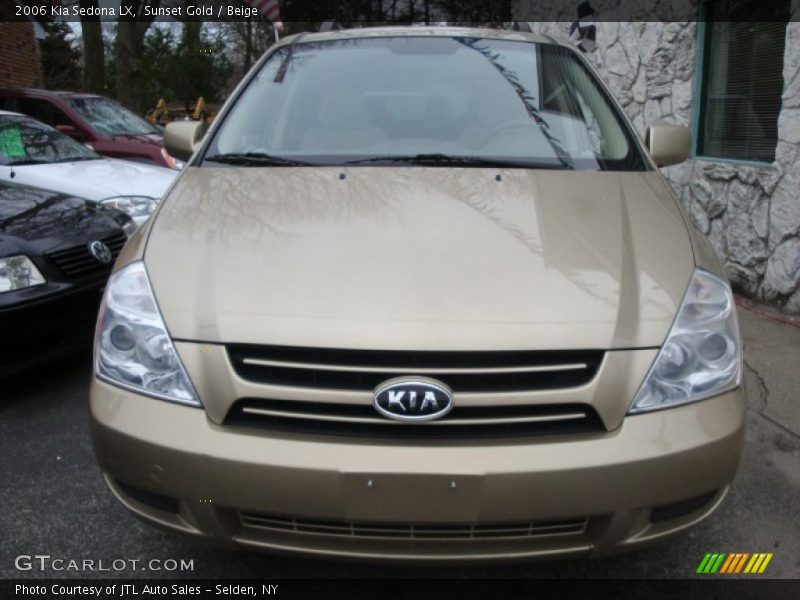 Sunset Gold / Beige 2006 Kia Sedona LX