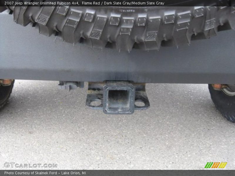 Flame Red / Dark Slate Gray/Medium Slate Gray 2007 Jeep Wrangler Unlimited Rubicon 4x4