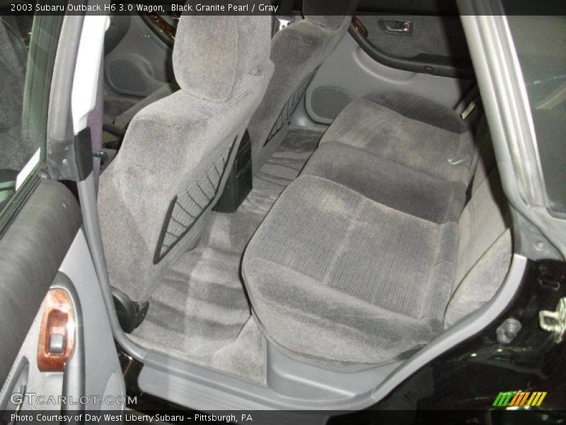Black Granite Pearl / Gray 2003 Subaru Outback H6 3.0 Wagon