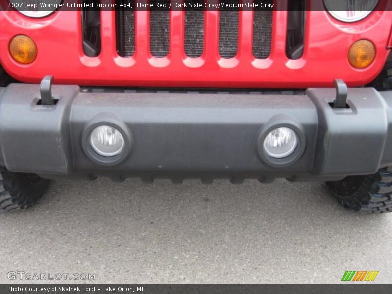 Flame Red / Dark Slate Gray/Medium Slate Gray 2007 Jeep Wrangler Unlimited Rubicon 4x4