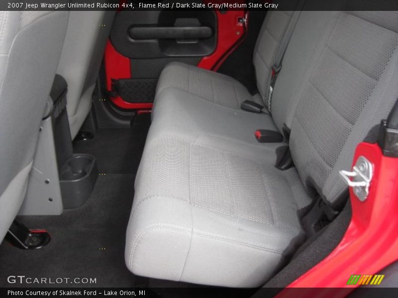 Flame Red / Dark Slate Gray/Medium Slate Gray 2007 Jeep Wrangler Unlimited Rubicon 4x4
