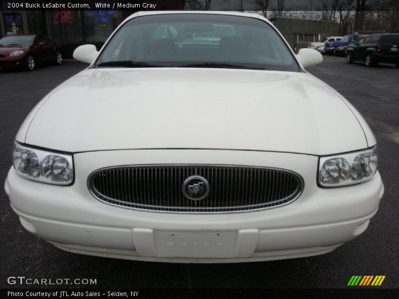 White / Medium Gray 2004 Buick LeSabre Custom