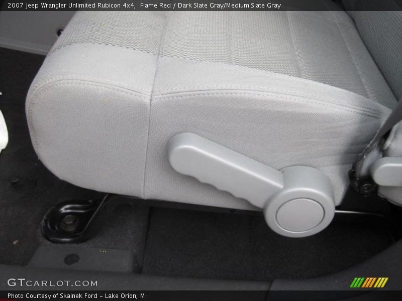 Flame Red / Dark Slate Gray/Medium Slate Gray 2007 Jeep Wrangler Unlimited Rubicon 4x4