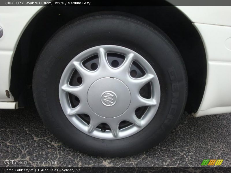 White / Medium Gray 2004 Buick LeSabre Custom
