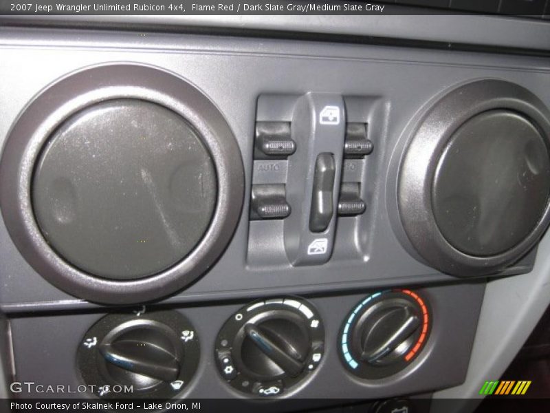 Flame Red / Dark Slate Gray/Medium Slate Gray 2007 Jeep Wrangler Unlimited Rubicon 4x4